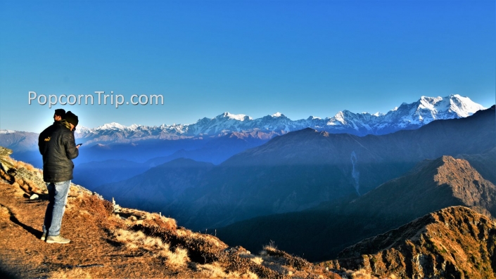 Tungnath Chandrahisal Trek_5 Himalayas from Chandrashila