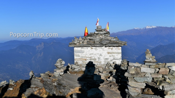 Tungnath Chandrahisal Trek_7 Chandrashila temple