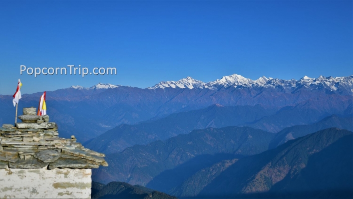 Tungnath Chandrahisal Trek_9 Himalayas from Chandrashila