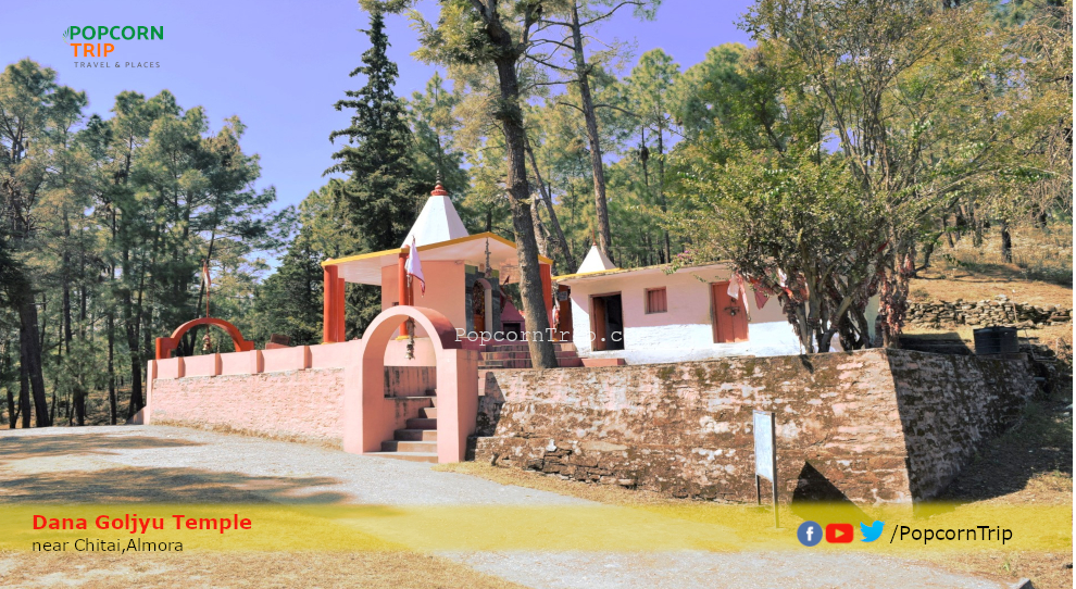 Dana Goljyu Temple, near Chitai, Almora